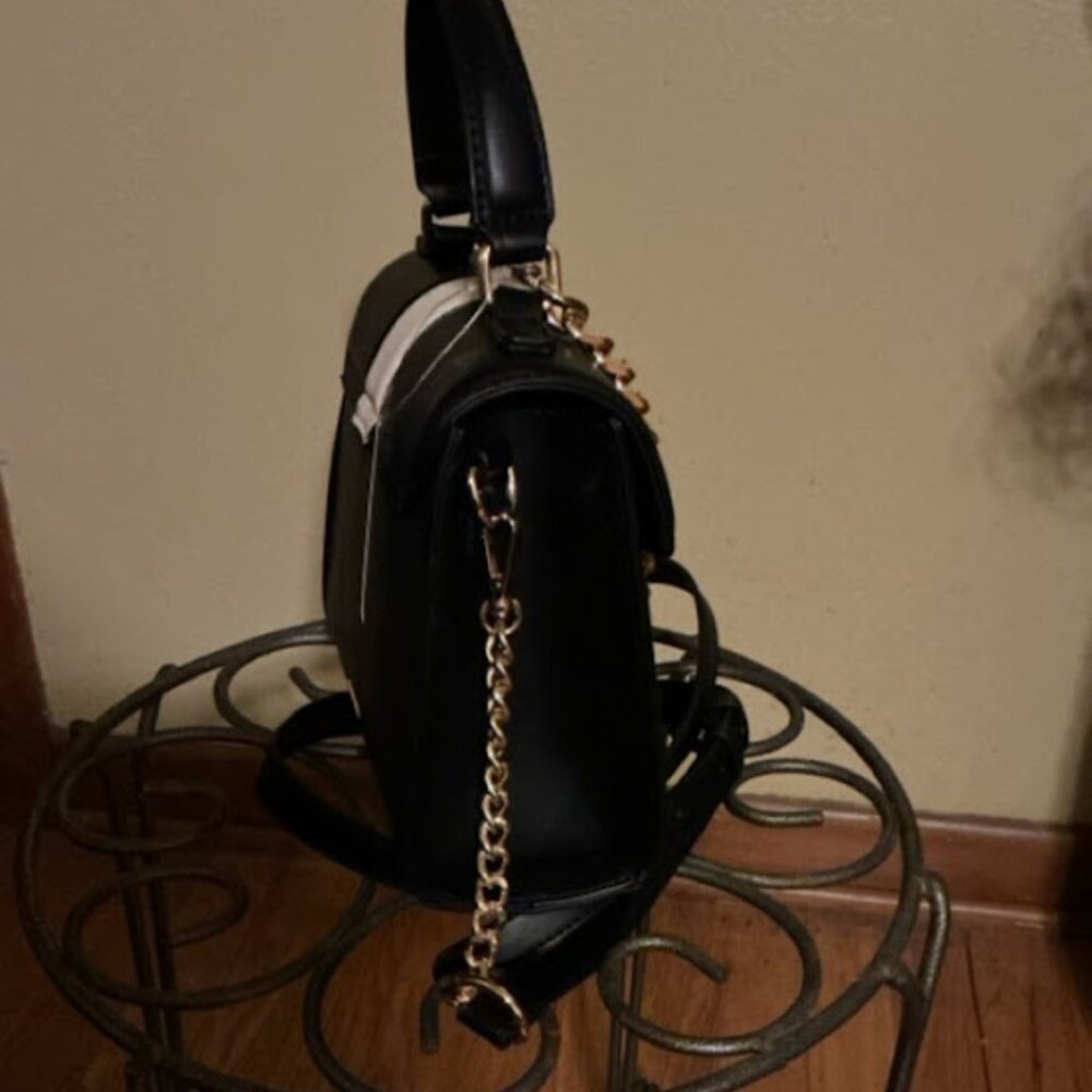 Aldo Purse (Black & Beige) - Picture 5 of 6